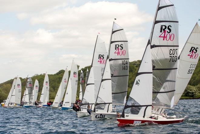 RS 400 start - Notts County SC RS 400 Open © Heather Chipperfield